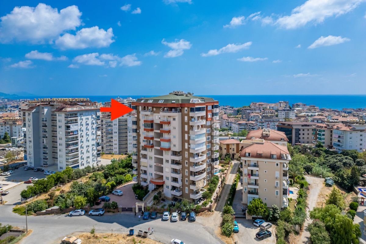 Meerblick Wohnung Alanya in bester Lage 6750