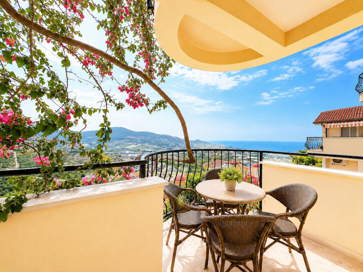 Eigentumswohnung Kaufen Alanya mit Meerblick 7100