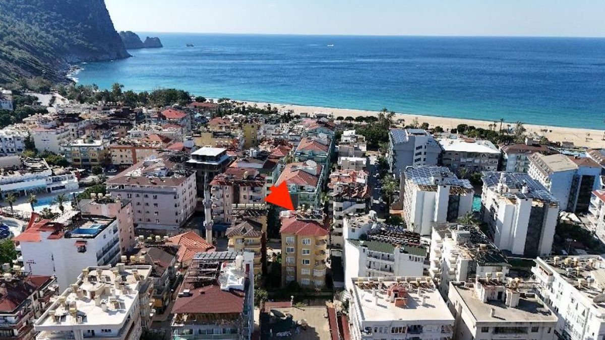 Wohnung nur 100 m vom Kleopatra-Strand in Alanya entfernt