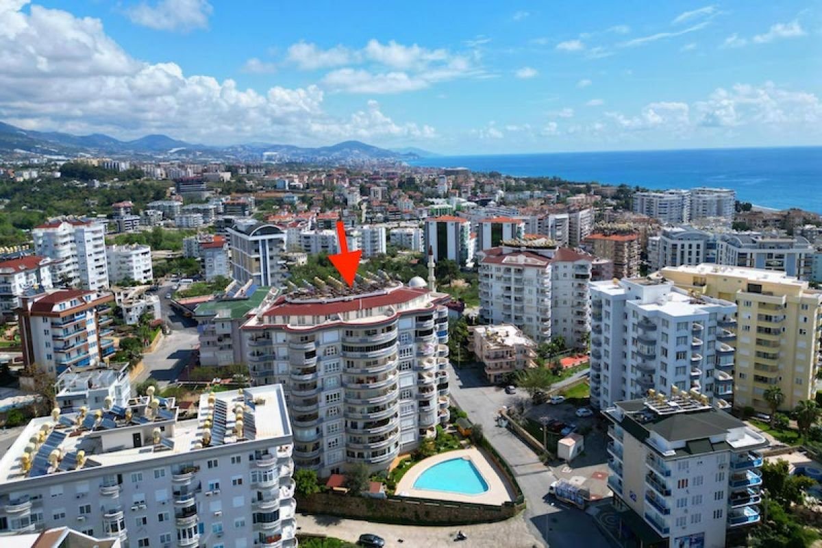 Sea View Apartment for Sale Alanya AH92