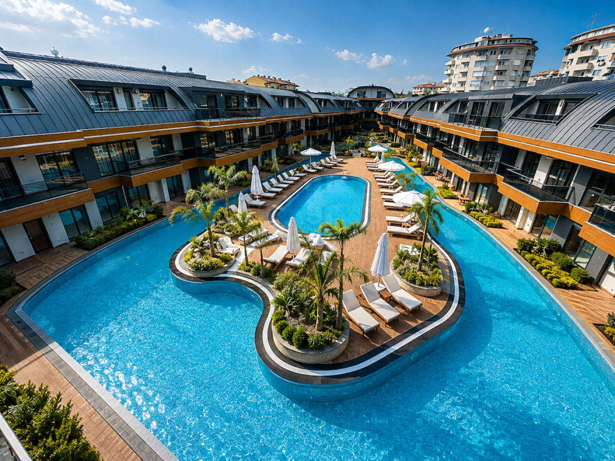 Kleopatra Strandnah Wohnung Kauf Alanya